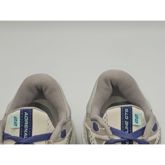 Brooks Women's Gray & Purple Adrenaline GTS 22 Running Shoes Size 10 2832 - Picture 6 of 16